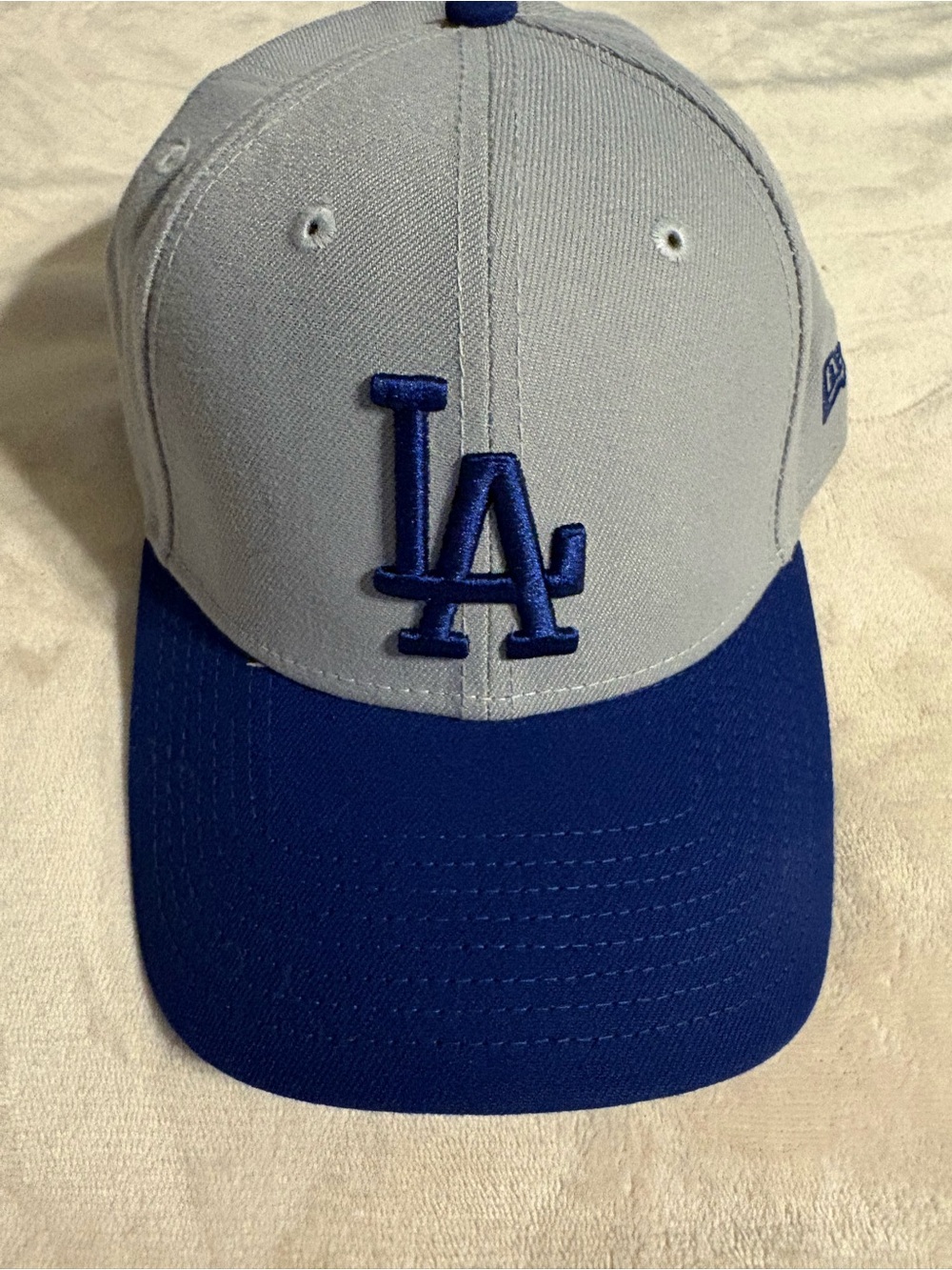 New Era Los Angeles Dodgers Two-Tone Grey & Royal Blue Cap